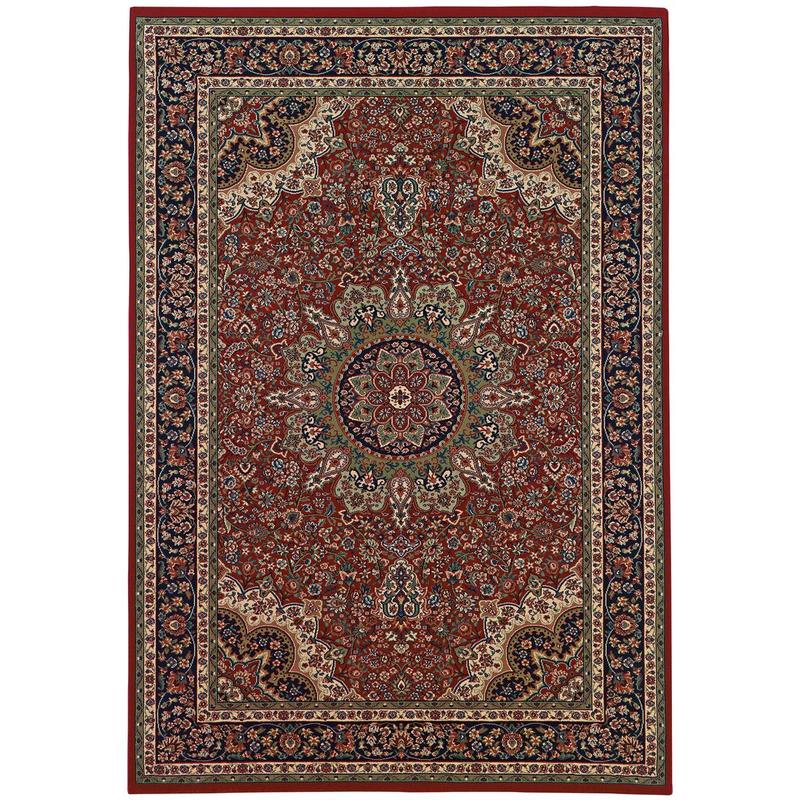 Ariana 116R3 Red/ Blue Indoor Area Rug