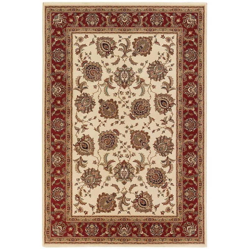 Ariana 117J3 Ivory/ Red Indoor Area Rug