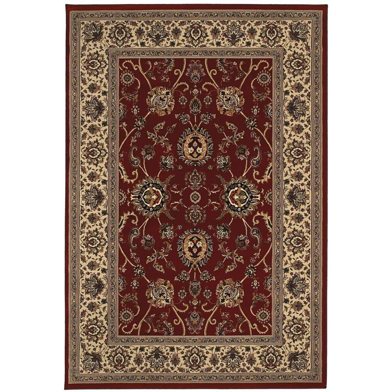 Ariana 130/8 Red/ Ivory Indoor Area Rug