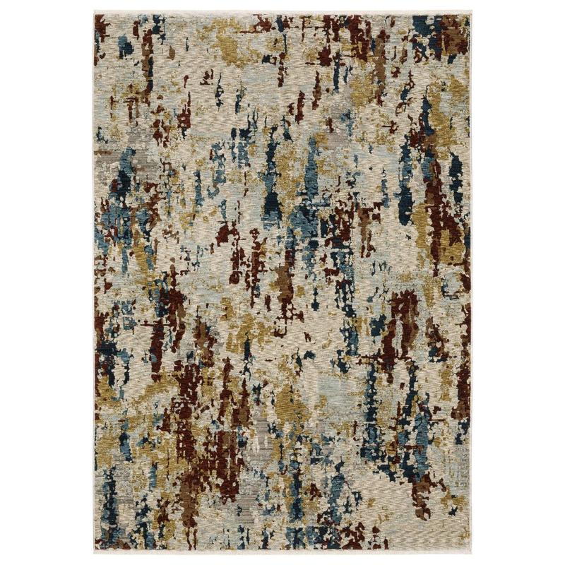 Capella CAP11 Beige/ Multi Indoor Area Rug