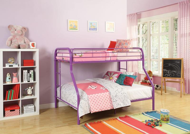 Tritan Purple Bunk Bed (T/F)
