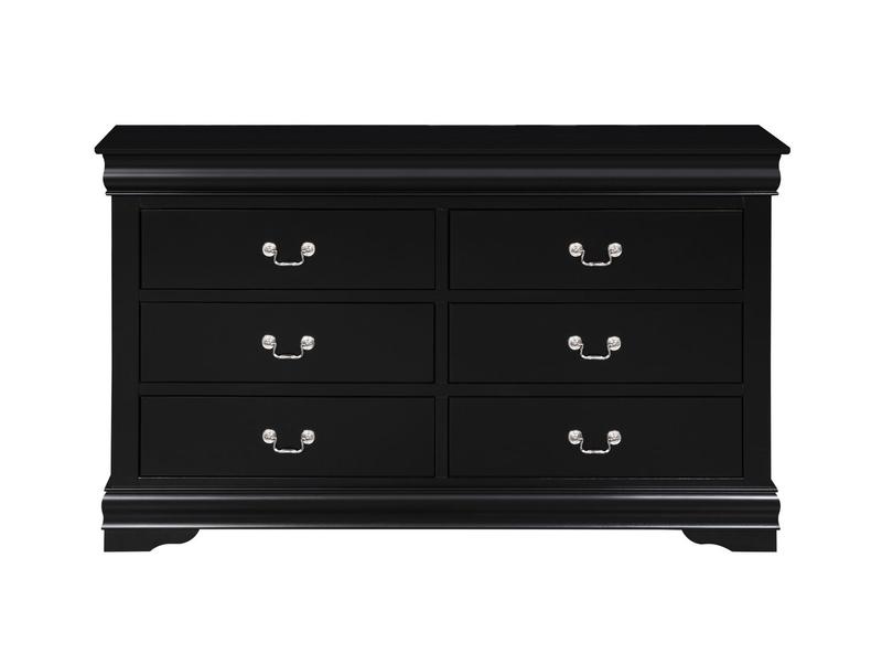 Louis Philippe Black Dresser