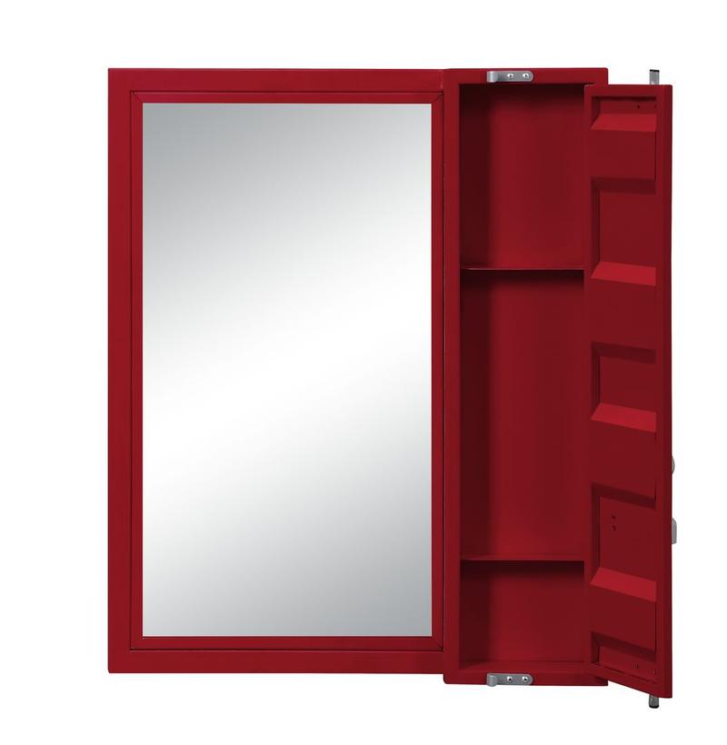 Cargo Red Vanity Mirror