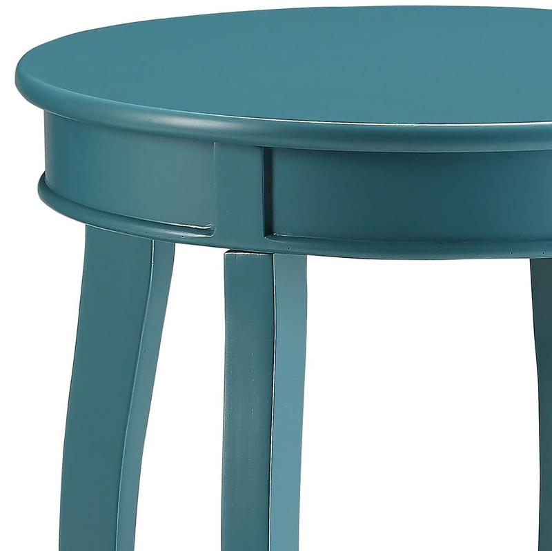 Aberta Teal Accent Table