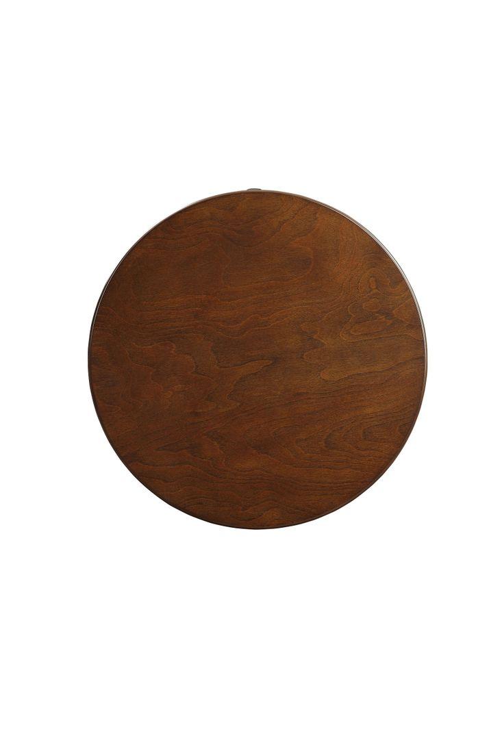 Alysa Walnut Accent Table