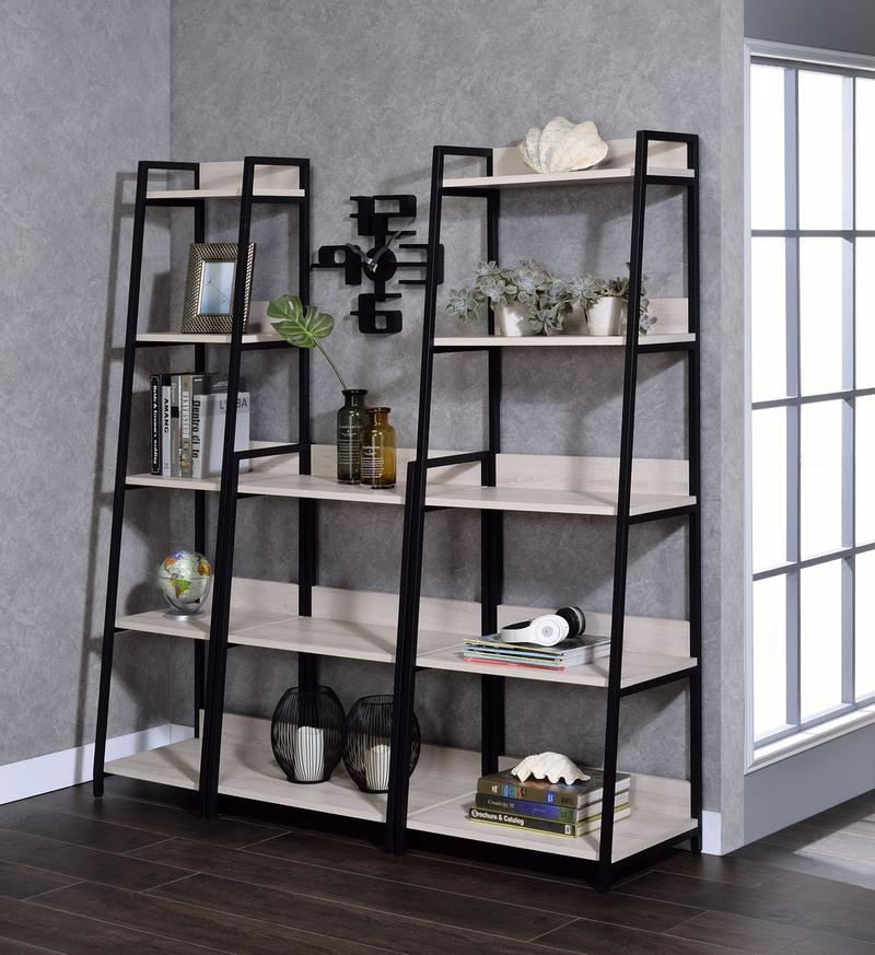 Wendral Natural & Black Bookshelf