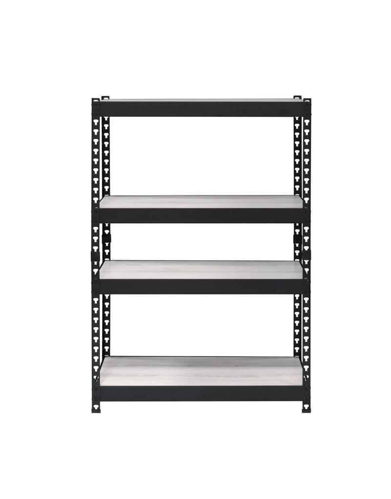 Decmus Natural & Black Finish Bookshelf