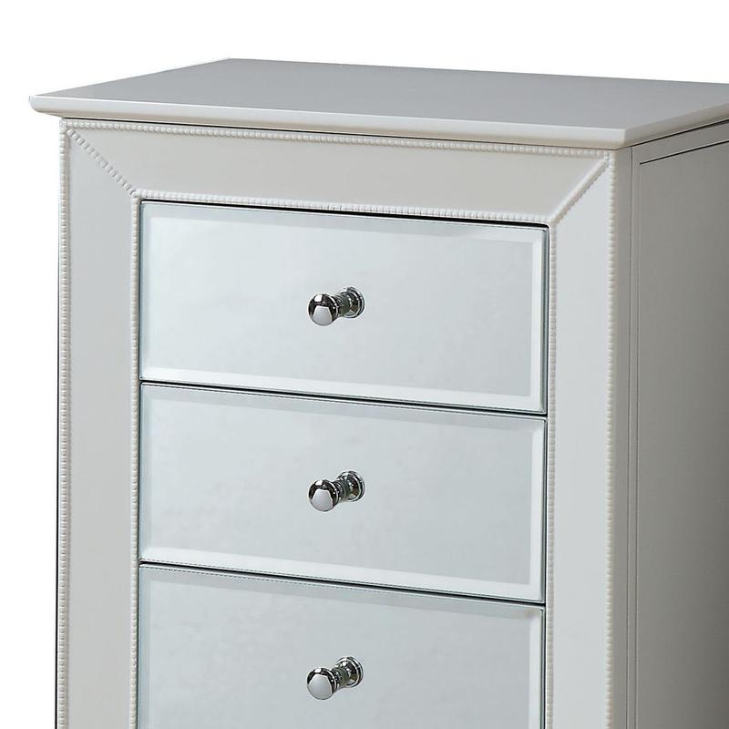 Talor White Jewelry Armoire
