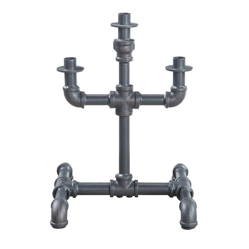 Brantley Sandy Gray Finish Candle Holder