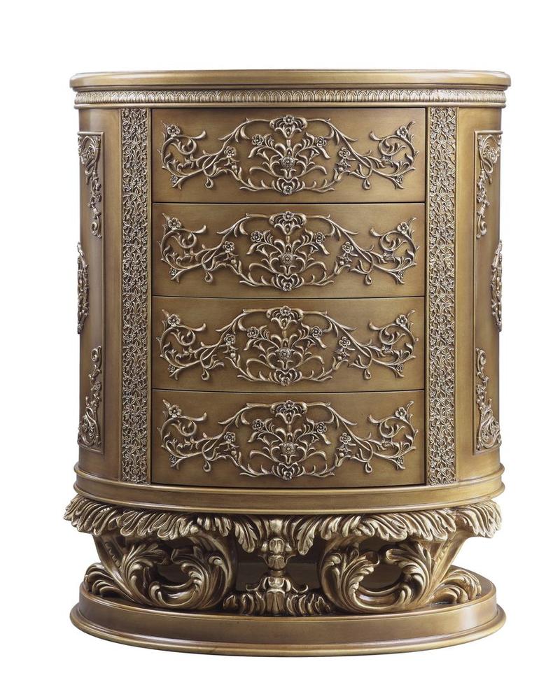 Constantine Brown & Gold Finish Chest