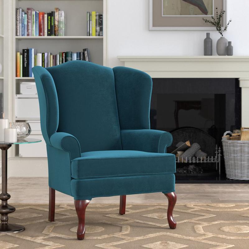Elizabeth Ocean Wingback Chair