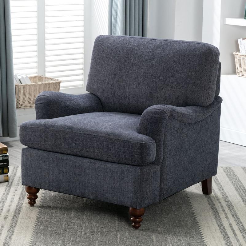 Clarendon Arm Chair - Navy