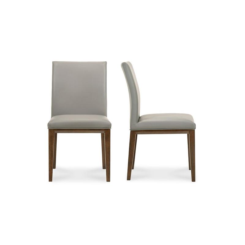 FRANKIE DINING CHAIR GREY-SET OF TWO