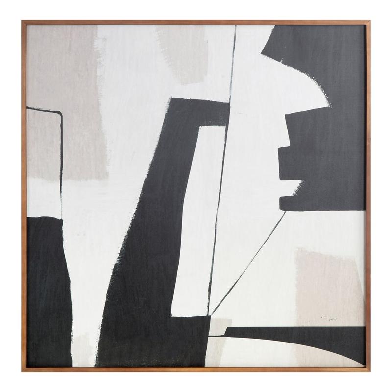 NOSTALGIA FRAMED PAINTING WARM PALETTE