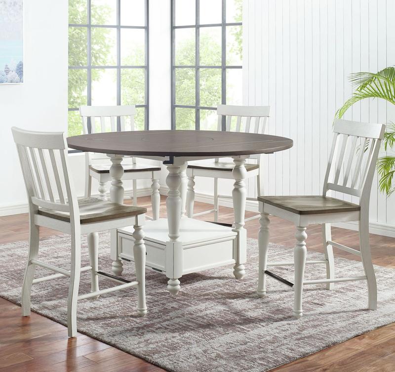 Joanna 5pc Counter Height Dining Set