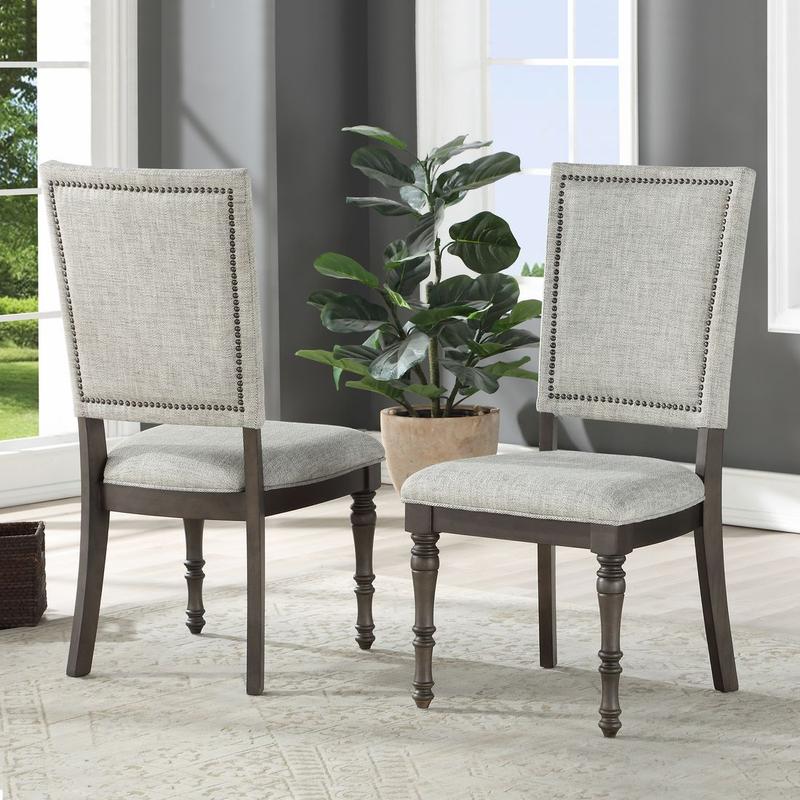 Linnett Upholstered Back Chair - Set Of 2