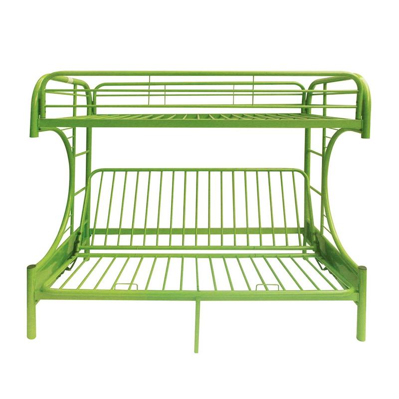 Eclipse Green Futon Bunk Bed (T/F)