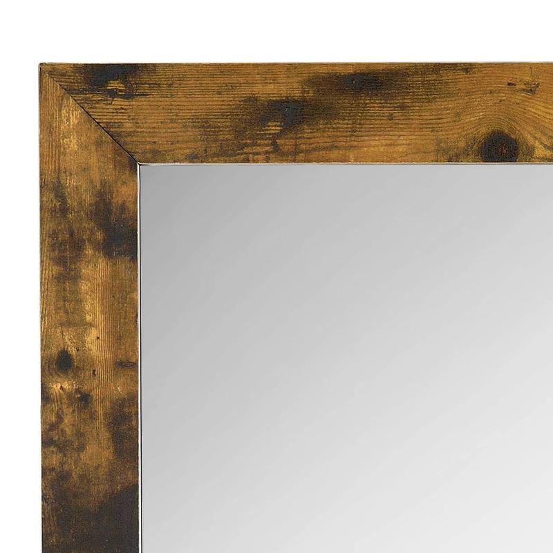 Juvanth Rustic Oak Mirror