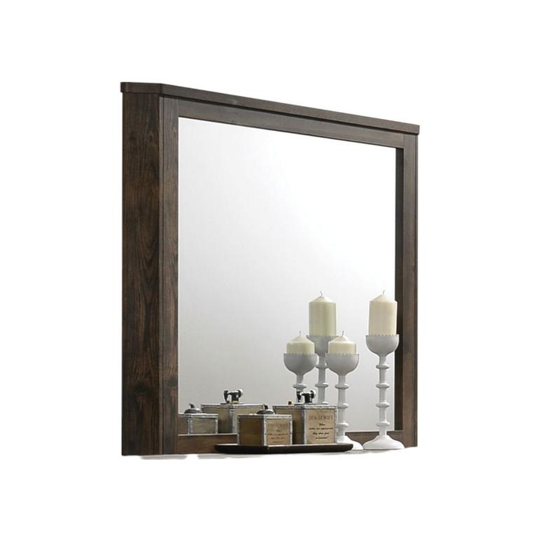 Elettra Rustic Walnut Mirror