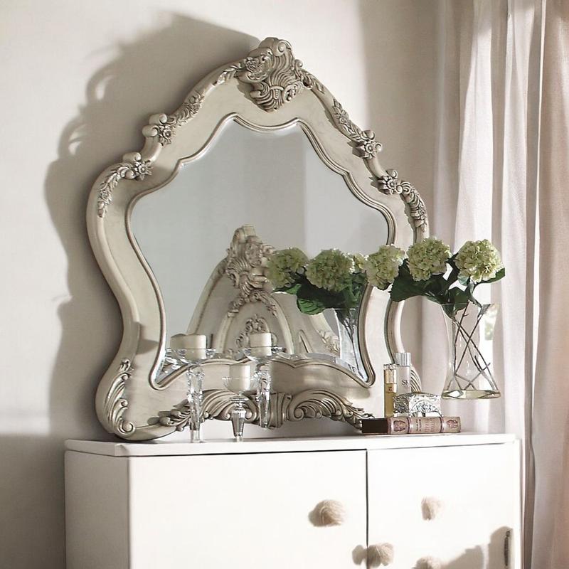 Ragenardus Antique White Mirror
