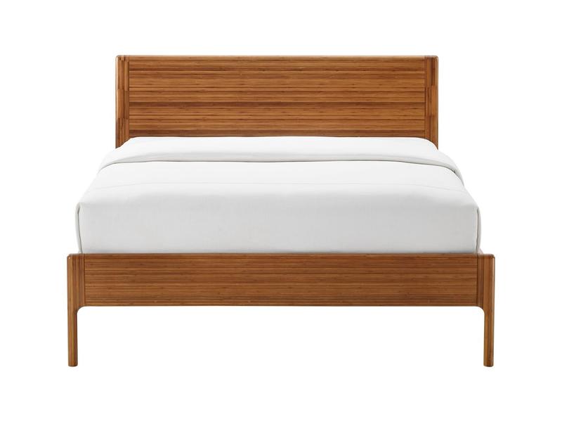 Ventura Queen Platform Bed, Amber