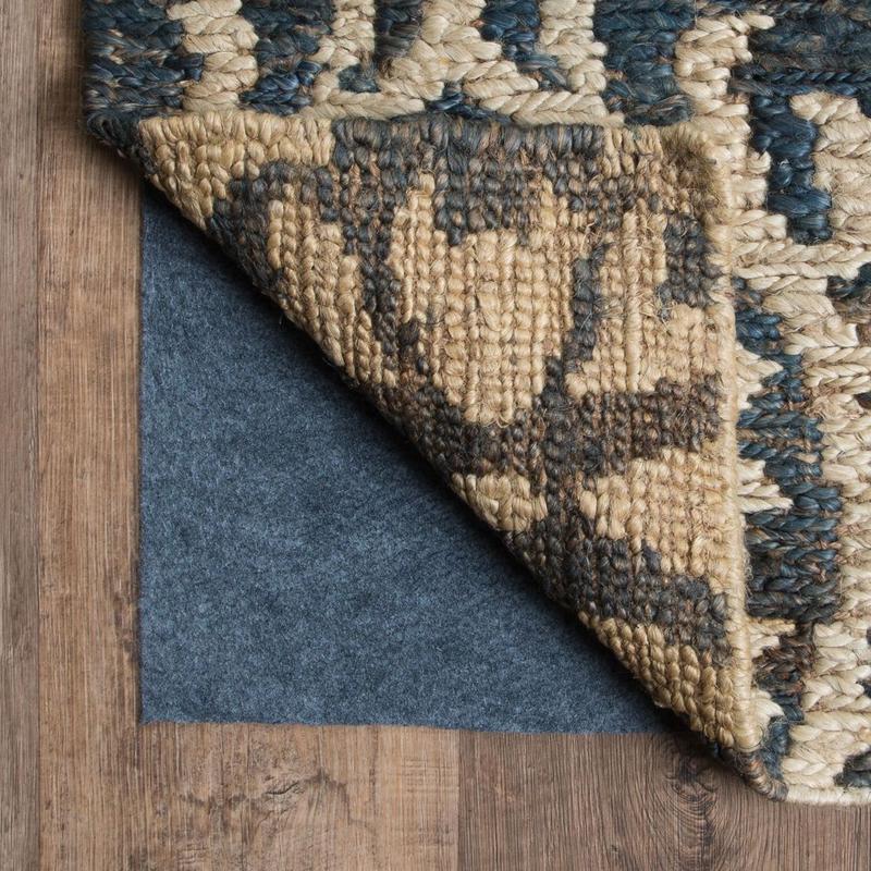 All-N-One 0004E Grey Indoor Rug Pad - 1'10" x 3'8"