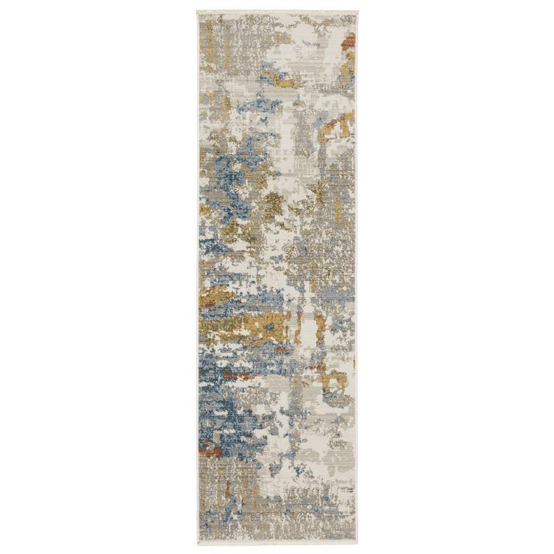 Bauer 1340W Beige/ Multi Indoor Area Rug