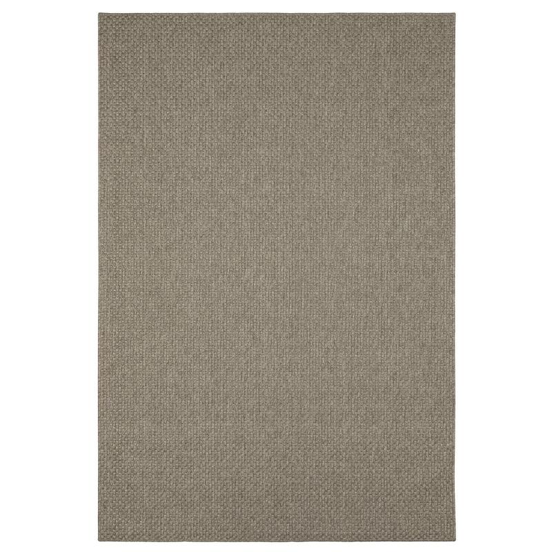 Caicos CA01N Grey/ Light Grey Ultimate Performance Area Rug - 3'3" x 5'