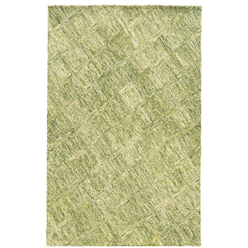 Colorscape 42105 Green Hand-crafted Wool Area Rug - 10' x 13'