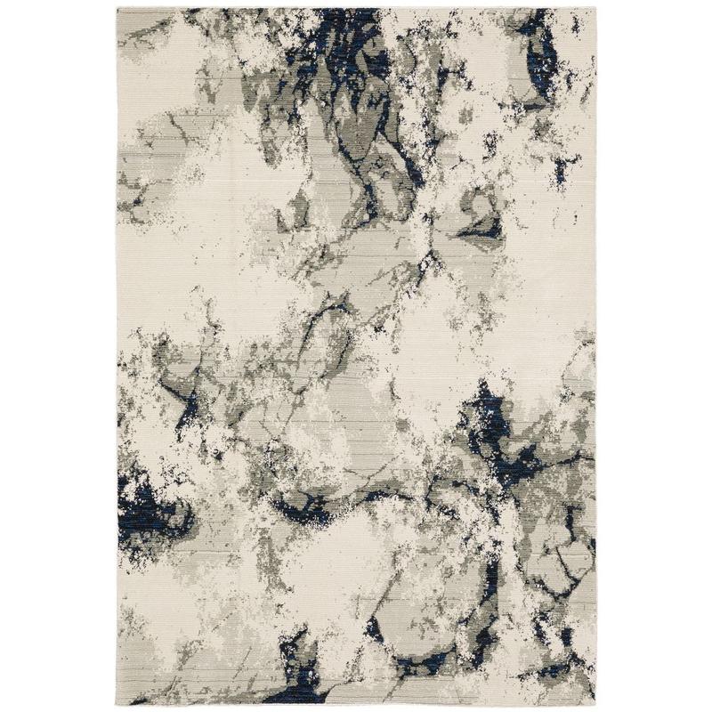 Evolution 0978A Ivory/ Beige Indoor Area Rug - 1'10" x 3'2"