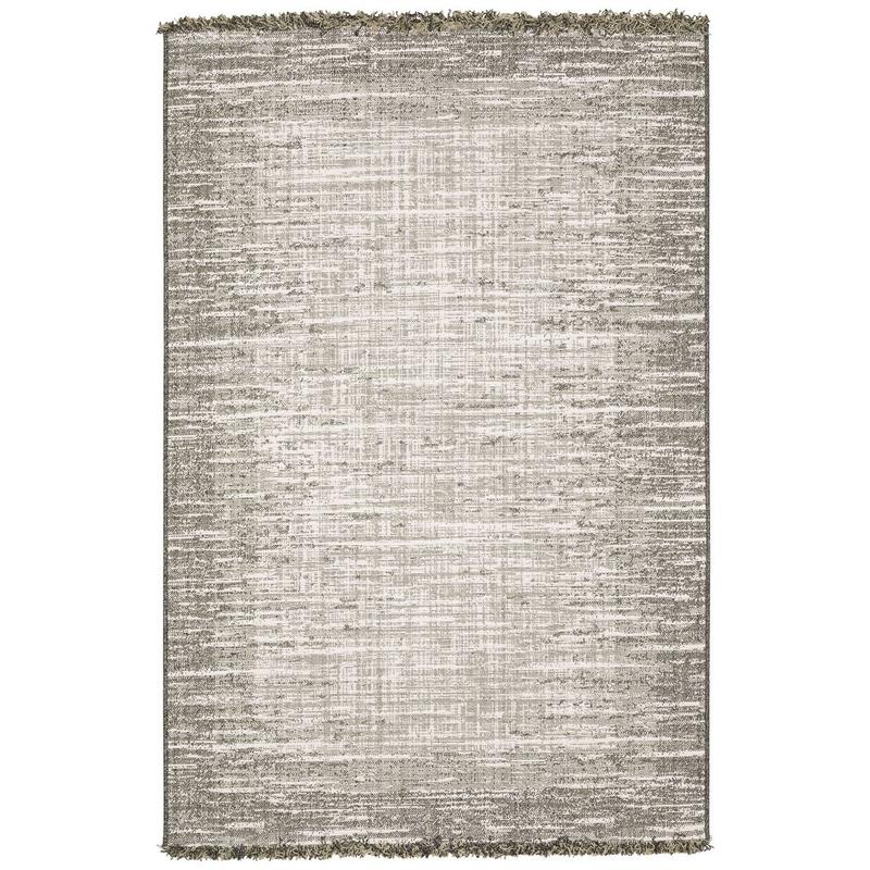 Gillian 502J4 Beige/ Black Ultimate Performance Area Rug - 5'3" x 7'3"