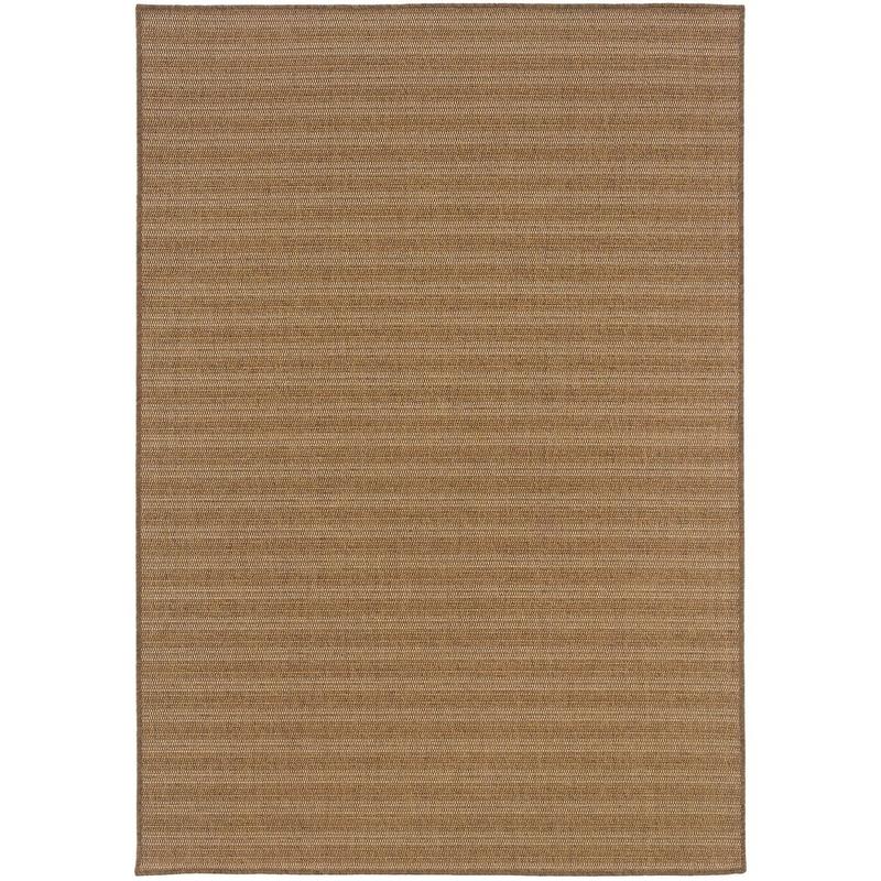 Karavia 001X3 Tan/ Light Tan Ultimate Performance Area Rug - 1'9" x 3'9"