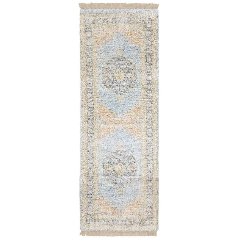 Malabar 45306 Blue/ Beige Indoor Area Rug