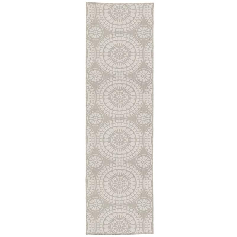 Portofino 1832H Grey/ Ivory Indoor/Outdoor Area Rug