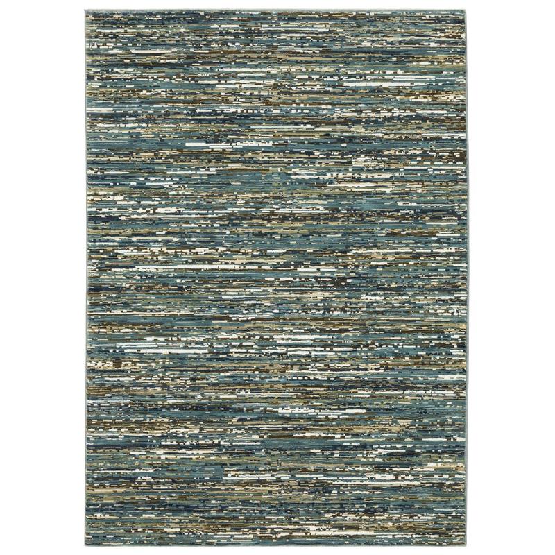 Reed RE01G Blue/Multi-colored Indoor Area Rug
