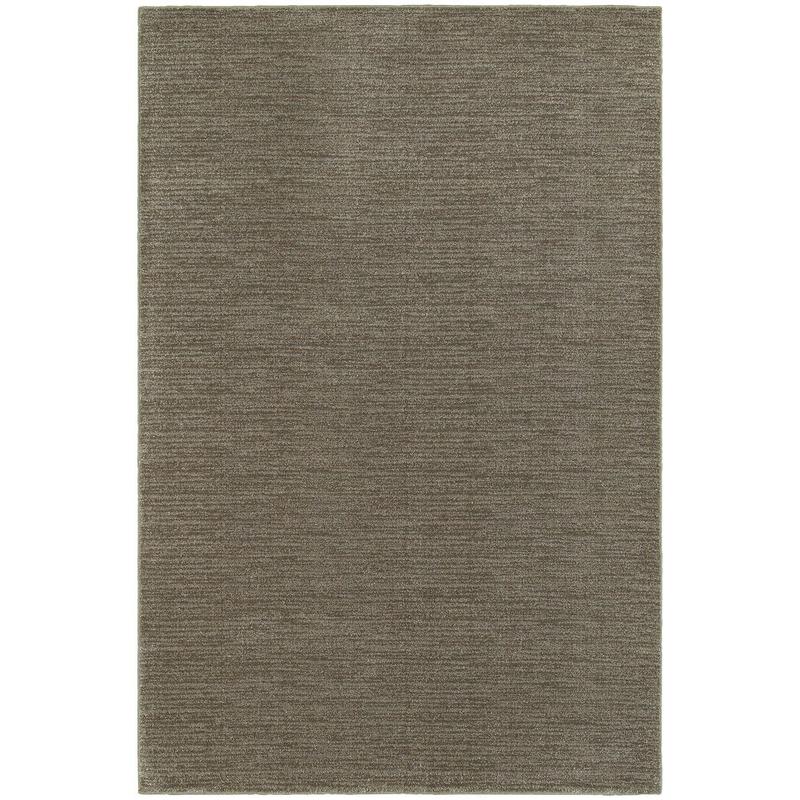 Richmond 526H3 Grey/ Brown Indoor Area Rug - 9'10" x 12'10"