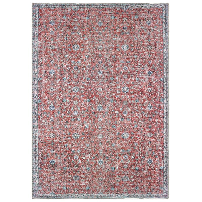 Sofia 85813 Red/ Blue Indoor Area Rug - 8'3" x 11'6"