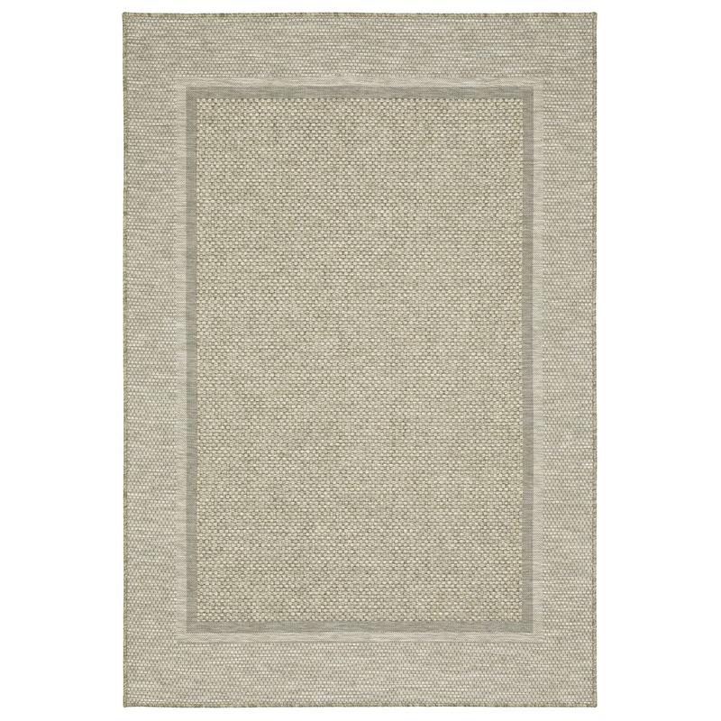Tortuga TR06A Beige/ Black Ultimate Performance Area Rug - 3'3" x 5'