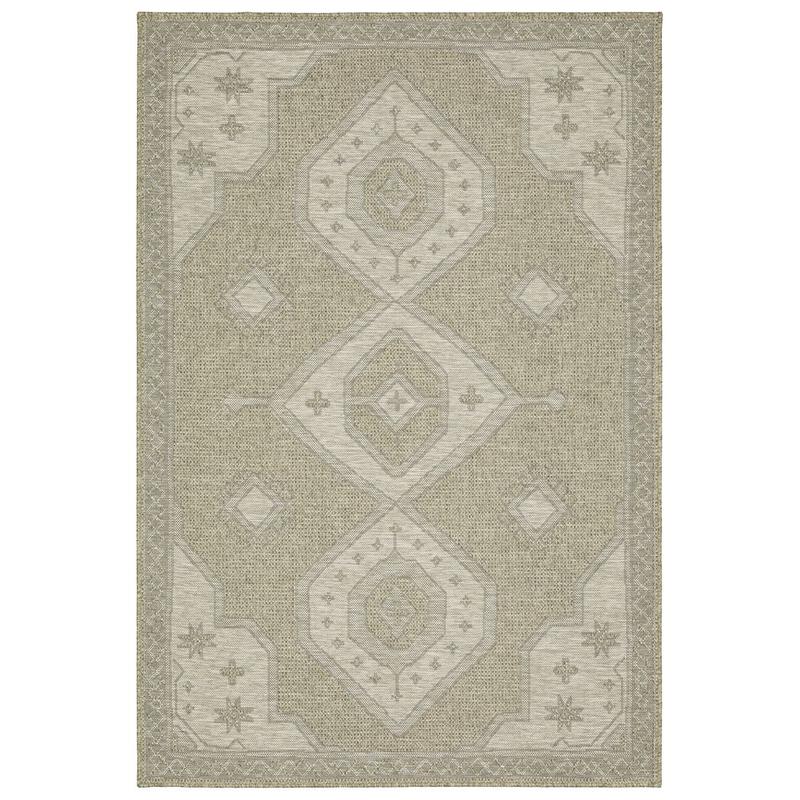 Tortuga TR08A Beige/ Black Ultimate Performance Area Rug - 3'3" x 5'