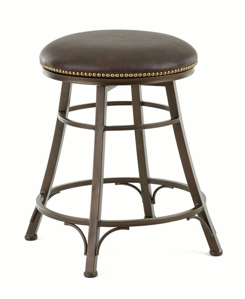 Bali Backless Swivel Counter Stool