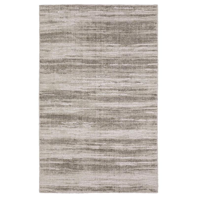 Clarke CLA01 Beige/ Brown Indoor Area Rug - 6' x 9'